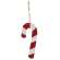 Glittered Wooden Candy Cane Ornament, 6.5" 38117