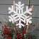 Glittered Layered Wooden Snowflake Planter Stake, 14" 38155