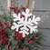 Glittered Layered Wooden Snowflake Planter Stake, 11" 38156;