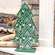 Woodland Embossed Distressed Metal Christmas Tree 60472;