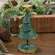 Distressed Textured Metal Christmas Tree, 7.25" 60486