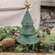 Distressed Textured Metal Christmas Tree, 12" 60487;