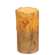 Burnt Ivory Drip Timer Pillar - 3" x 6"