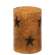 Star Timer Pillar - Burnt Mustard - 4.5"