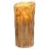 Burnt Ivory Timer Drip Pillar - 3" x 7" #84320