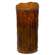 Burnt Mustard Drip Timer Pillar - 7" x 3"