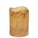 3" x 4" Honeycomb Textured Pillar - Burnt Ivory #84486