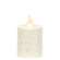 Rustic White Pillar Candle - 2.5" x 2.25" - # 84728