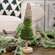 Sparkle Velvet Christmas Tree, 12"H RJAX4017;