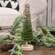 Sparkle Velvet Christmas Tree, 9.75"H RJAX4018;