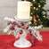 Snow Sprinkled Pine & Berry Pillar Holder, 7" SR2318511;