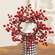 Winter Gooseberry Candle Ring, 4.5" SR47474;