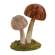 Woodland Brown Mushrooms Sitter, Small SYAX4002