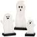 Wooden Ghosts - Set of 3 - # 34506