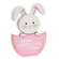 Some Bunny Loves You Hatching Bunny Wooden Sitter