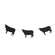 Cows Mini Wooden Garland