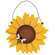 Layered Wood Sunflower & Bee Hanger