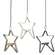 Star Tealight Holder - Farmhouse Colors - 3 asst -