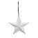 White Hanging Star - 5.5" #46562