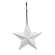 White Hanging Star - 5.5" #46562