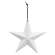 White Hanging Star - 8" #46563
