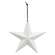 White Hanging Star - 8" #46563