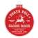 North Pole Sleigh Rides Christmas Bulb Metal Sign 65359