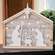 Joy to the World LED Nativity Frame 91167