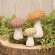 Chenille Stuffed Mushroom Sitters, 3-Piece Set #CS38913