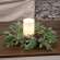 Glittering Millwood Pine Candle Ring, 4.5" SR2317575