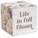 Life in Full Bloom Vintage Flowers Cube