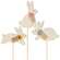 Happy Easter White Bunny Planter Poke - 3 Asstd.
