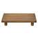 Stained Wood Rectangle Riser