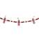 Wooden Beaded Firecracker Garland