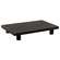 Distressed Black Wooden Rectangle Riser