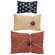3 Set - Primitive Americana Jingle Bell Pillows CS39074;