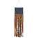 Primitive Rag Strip Flag Banner with Jingle Bells