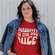 Naughty Is the New Nice T-Shirt - Cherry Red L176XXL;