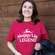 Naughty List Legend T-Shirt - Cardinal Red L179;