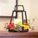 Cast Iron & Wood Open Air Lantern w/Handle 19279;