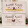 Farmers Market Rectangle Box Sign, 2 Asstd. 38245;