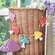 Spring Floral Wooden Mushroom Garland 38252;