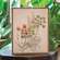 Coral Anemone & Dill Botanical Box Sign 38257;