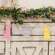 Glittered Wooden Easter Egg & Bunny Garland 38404;
