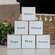 Inspirational Faith Word White Wooden Square Block - 6 Asstd. 38533;