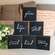 Inspirational Hope Words Black Wooden Square Block - 6 Asstd. 38534;
