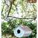 Distressed Blue Metal Birdhouse 70176;