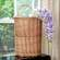 Natural Woven Willow Wall Basket w/Handle - 19.5"H HAC2441;