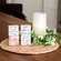 en Natural and Rose Seagrass Table Mat - 12" HAC2445;