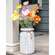 White Willow Milk Can Basket HAC2451;